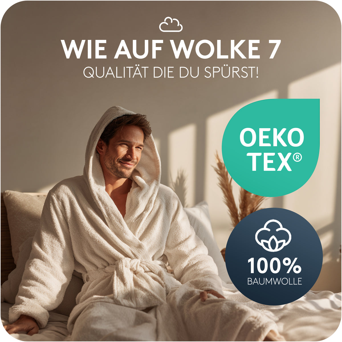 Herren Bademantel