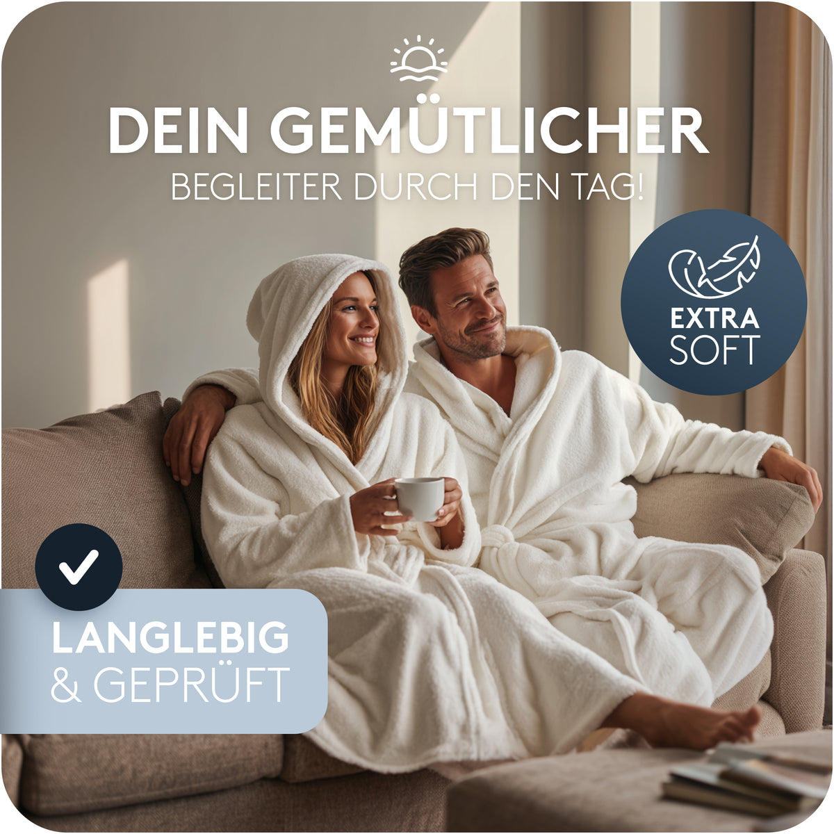 Herren Bademantel
